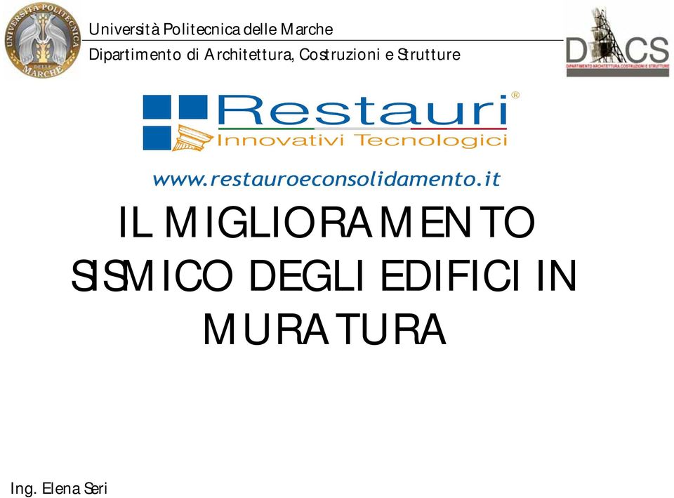 Costruzioni e Strutture IL