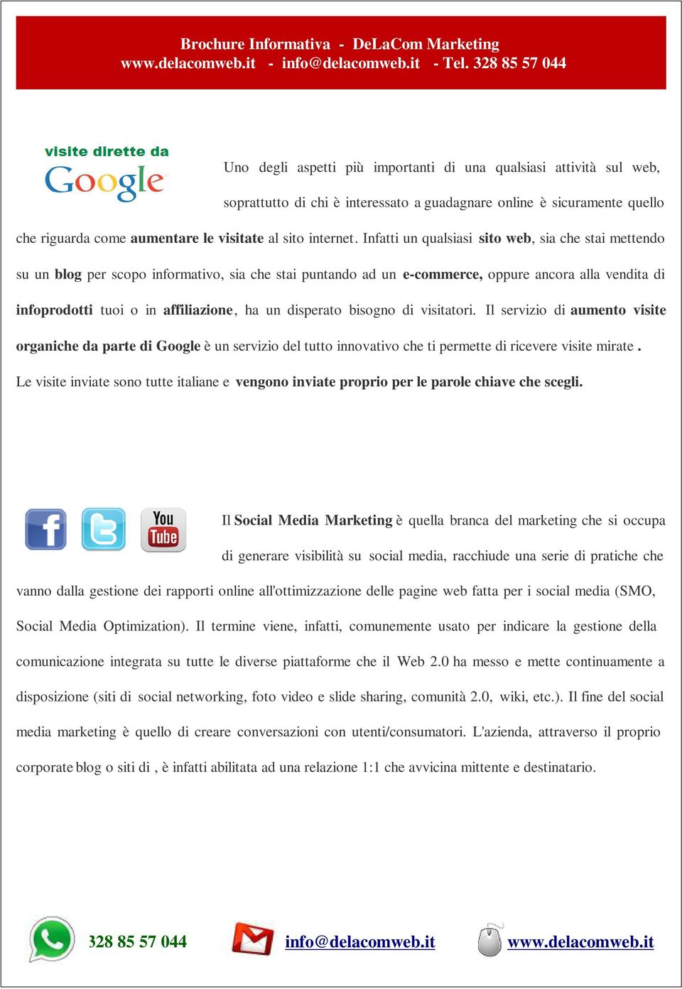 disperato bisogno di visitatori. Il servizio di aumento visite organiche da parte di Google è un servizio del tutto innovativo che ti permette di ricevere visite mirate.