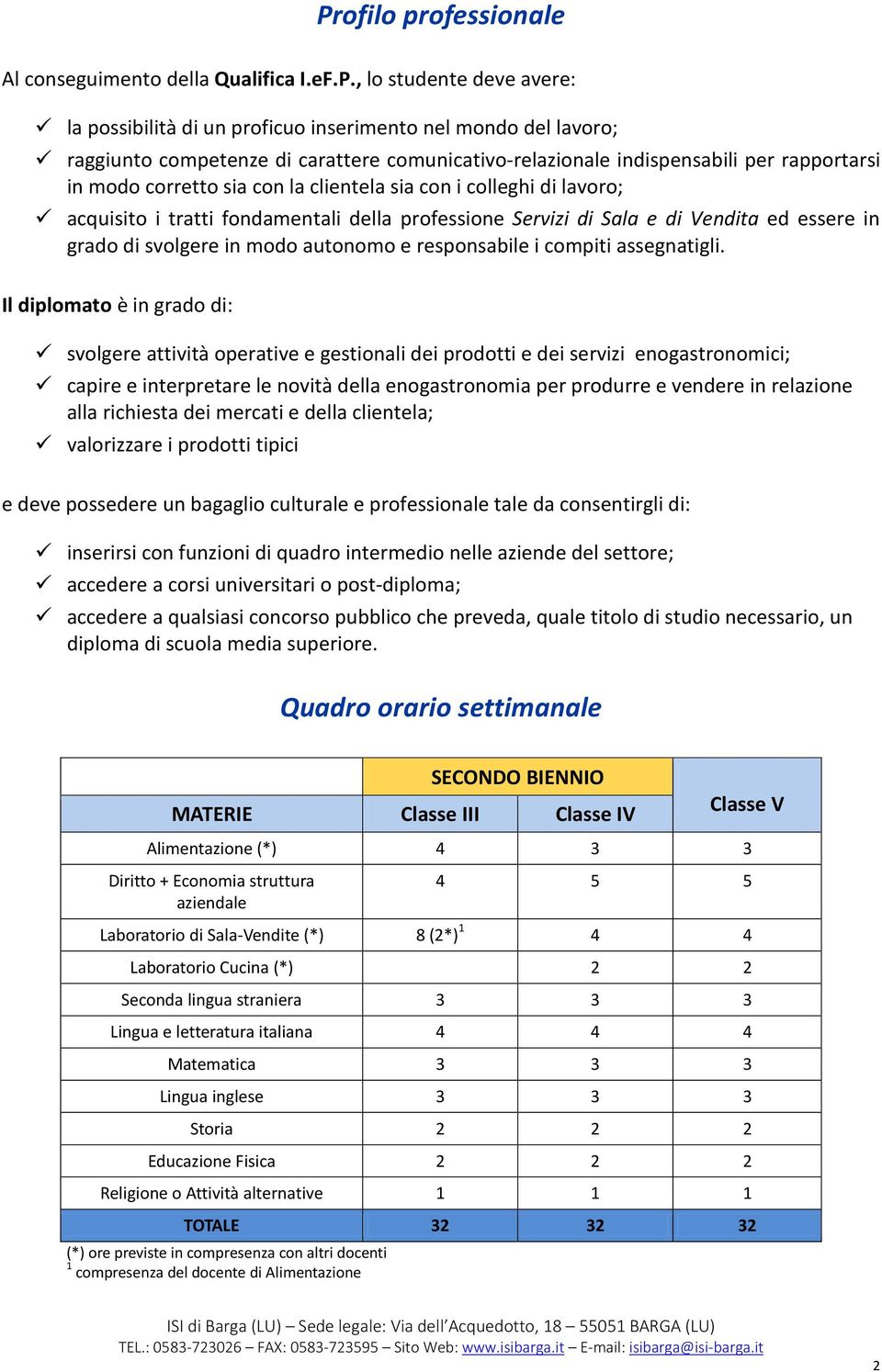 Vendita ed essere in grado di svolgere in modo autonomo e responsabile i compiti assegnatigli.