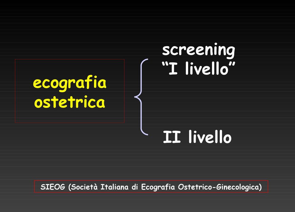 livello SIEOG (Società