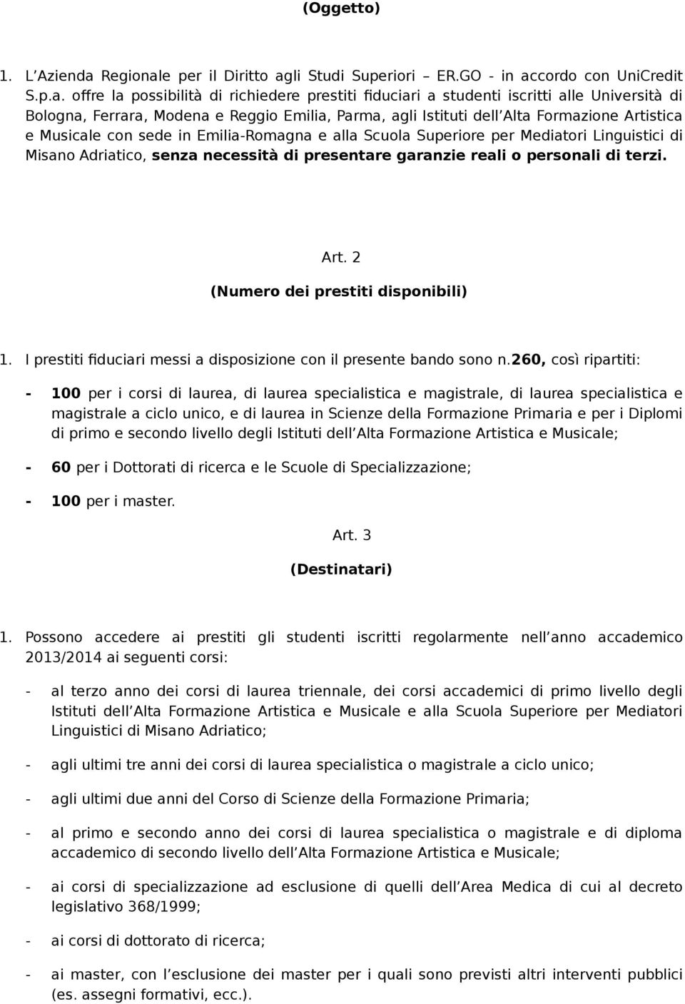 e per il Diritto ag