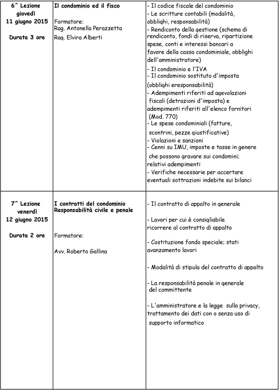 Elvira Alberti rendiconto, fondi di riserva, ripartizione spese, conti e interessi bancari a favore della cassa condominiale, obblighi dell'amministratore) - Il condominio e l'iva - Il condominio