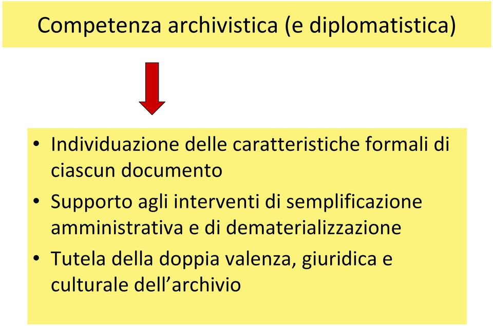 interventi di semplificazione amministrativa e di