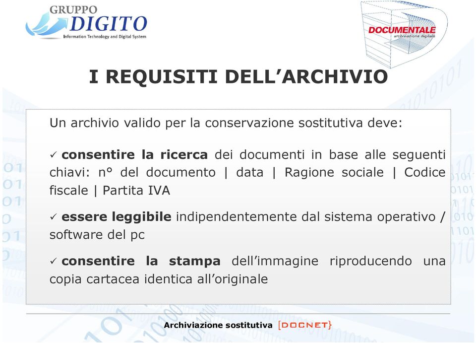 Codice fiscale Partita IVA essere leggibile indipendentemente dal sistema operativo / software