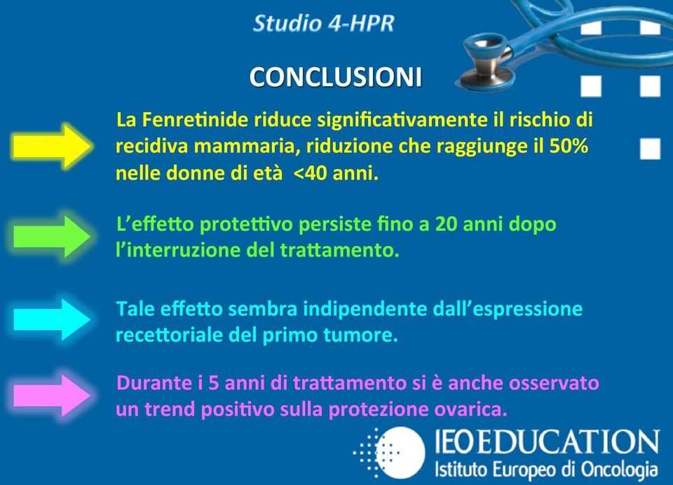 L effeqo protexvo persiste fino a 20 anni dopo l interruzione del traqamento.