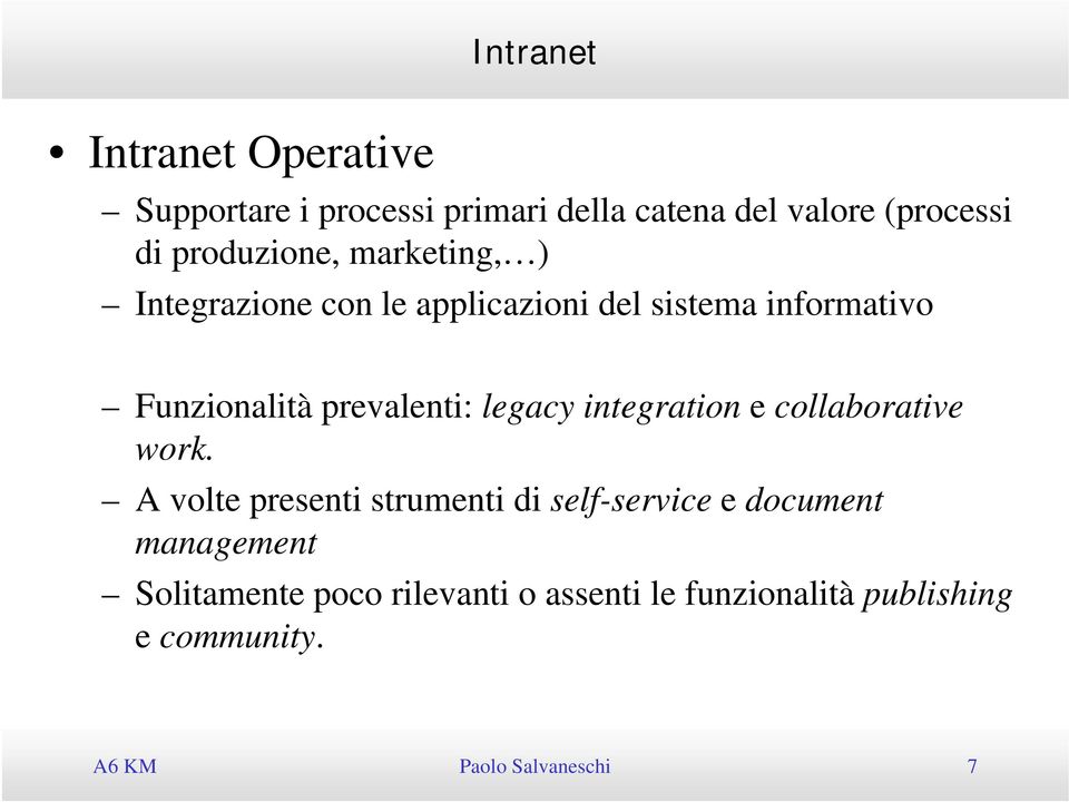 integration e collaborative work.