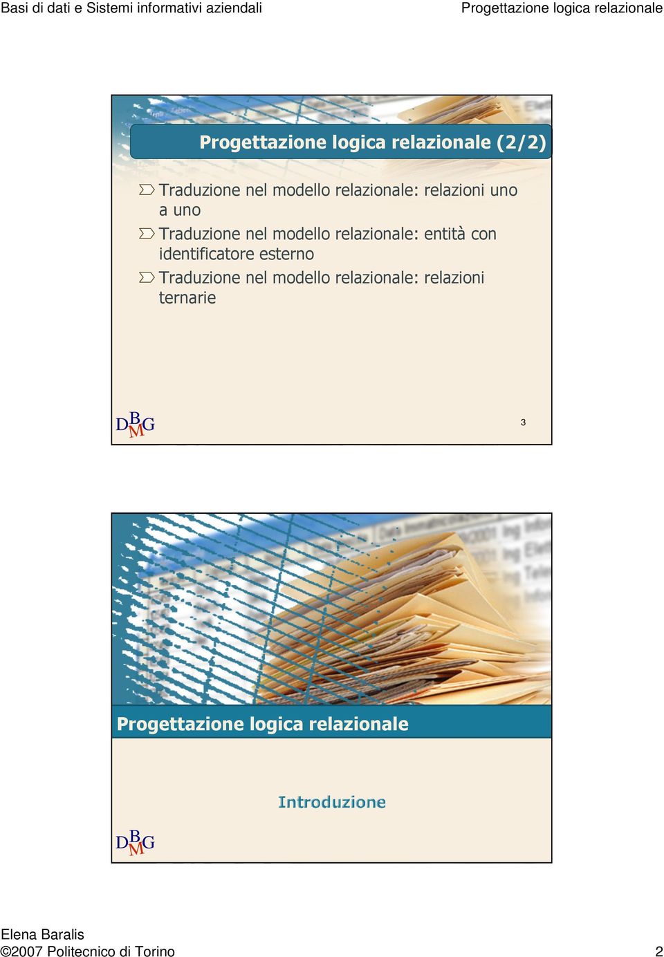 con identificatore esterno Traduzione nel modello