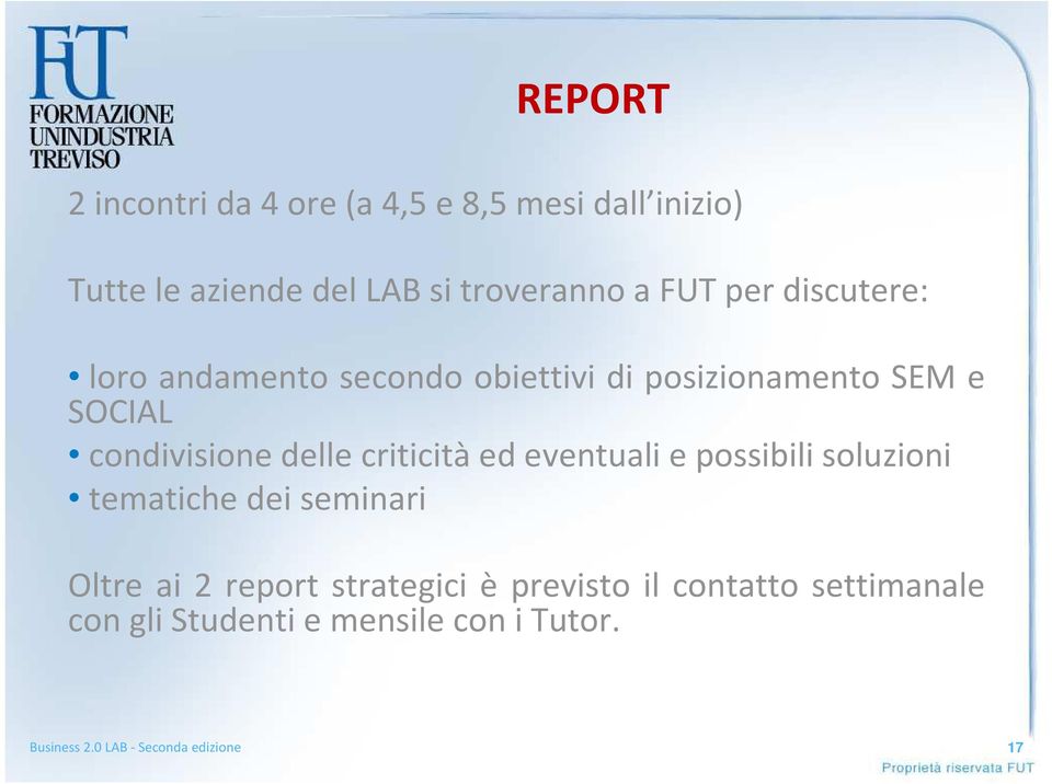 SOCIAL condivisione delle criticità ed eventuali e possibili soluzioni tematiche dei