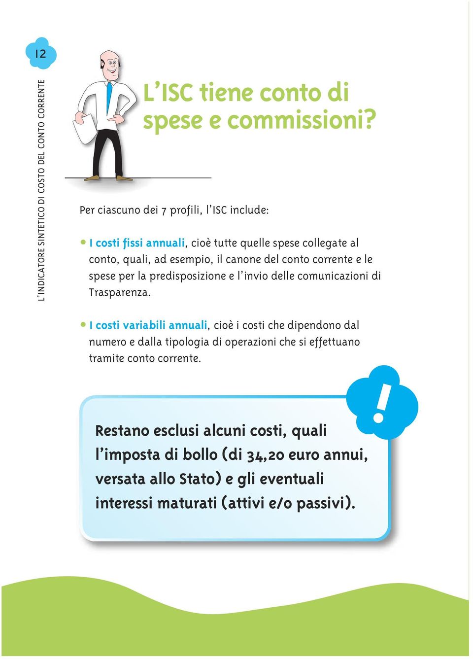 conto corrente e le spese per la predisposizione e l invio delle comunicazioni di Trasparenza.