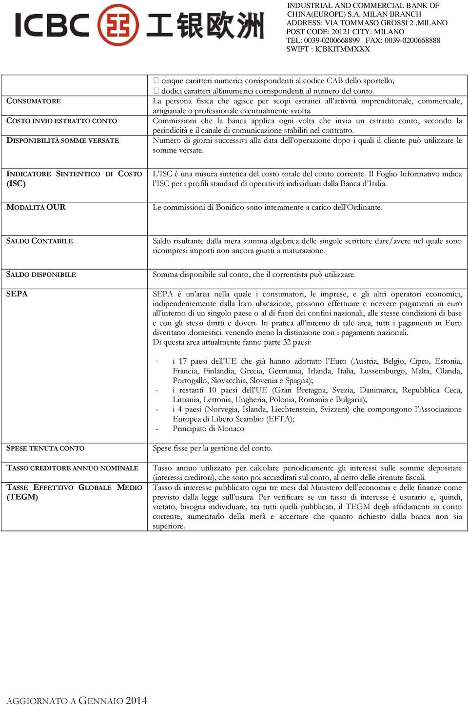 Commissioni che la banca applica ogni volta che invia un estratto conto, secondo la periodicitàe il canale di comunicazione stabiliti nel contratto.