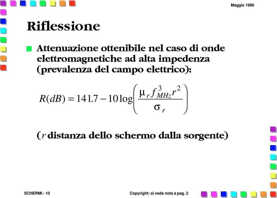 elettrico): RdB ( ) = 1417.