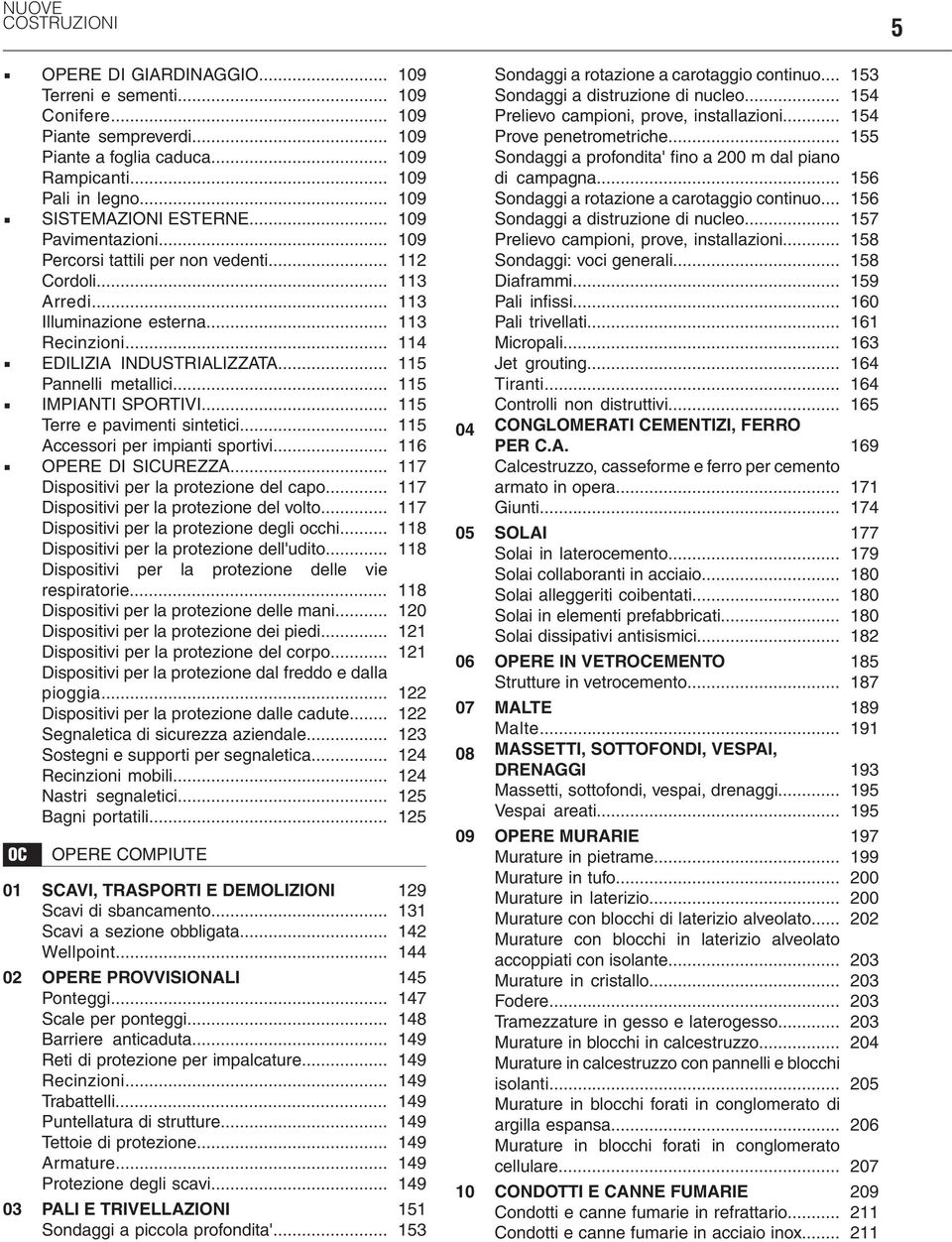 .. Terre e pavimenti sintetici... Accessori per impianti sportivi... OPERE DI SICUREZZA... Dispositivi per la protezione del capo... Dispositivi per la protezione del volto.