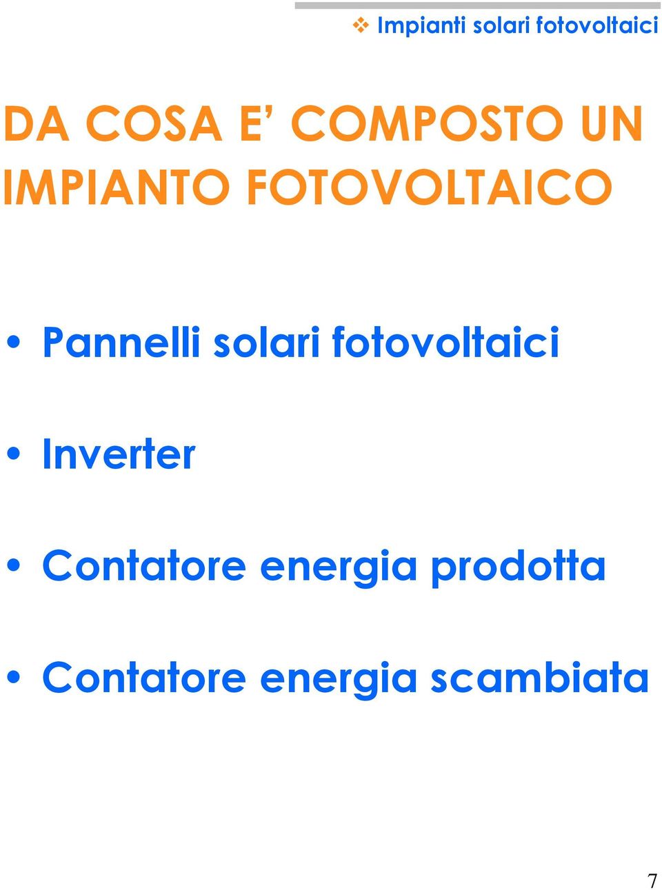 fotovoltaici Inverter Contatore