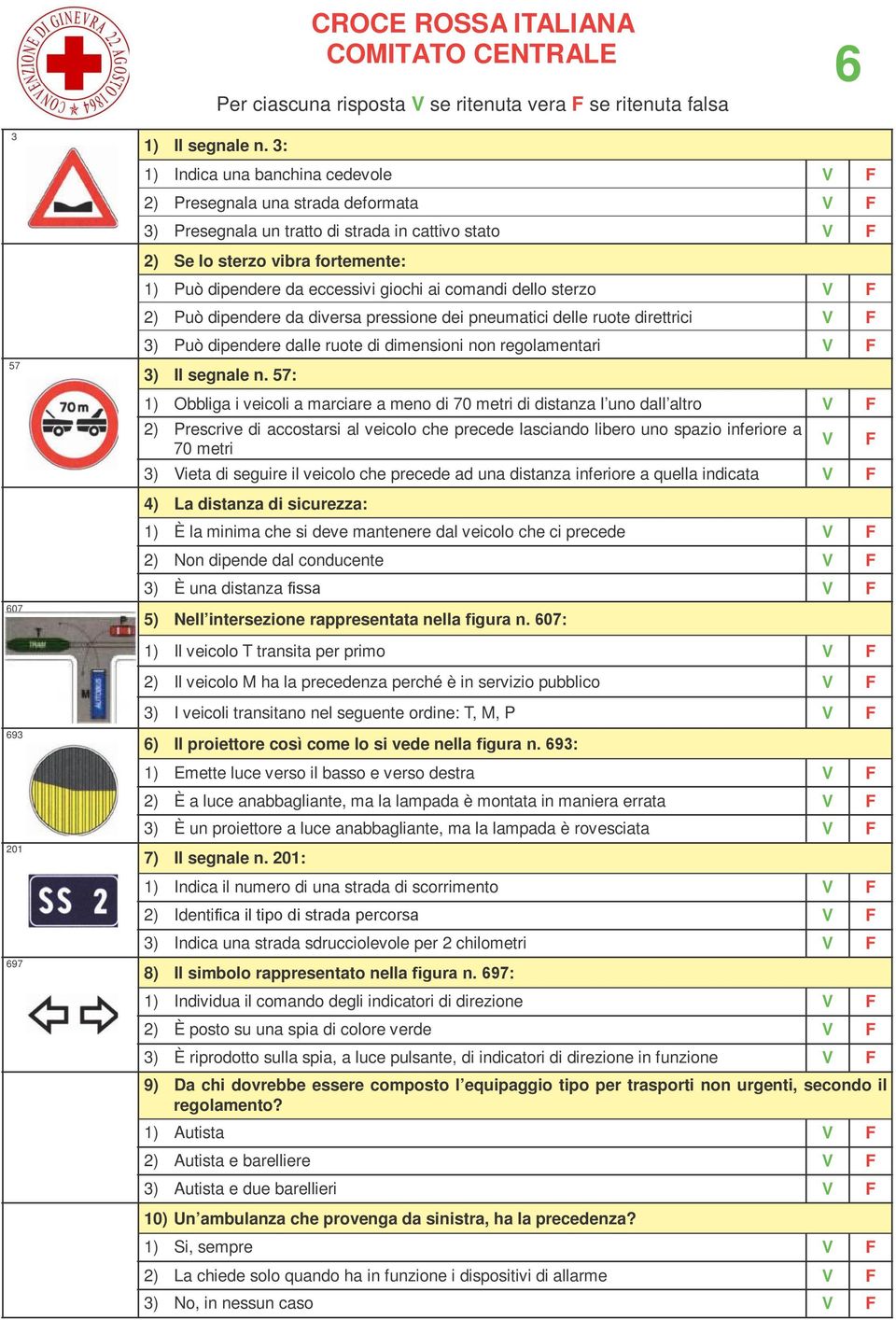 comandi dello sterzo 2) Può dipendere da diversa pressione dei pneumatici delle ruote direttrici 57 607 3) Può dipendere dalle ruote di dimensioni non regolamentari 3) Il segnale n.