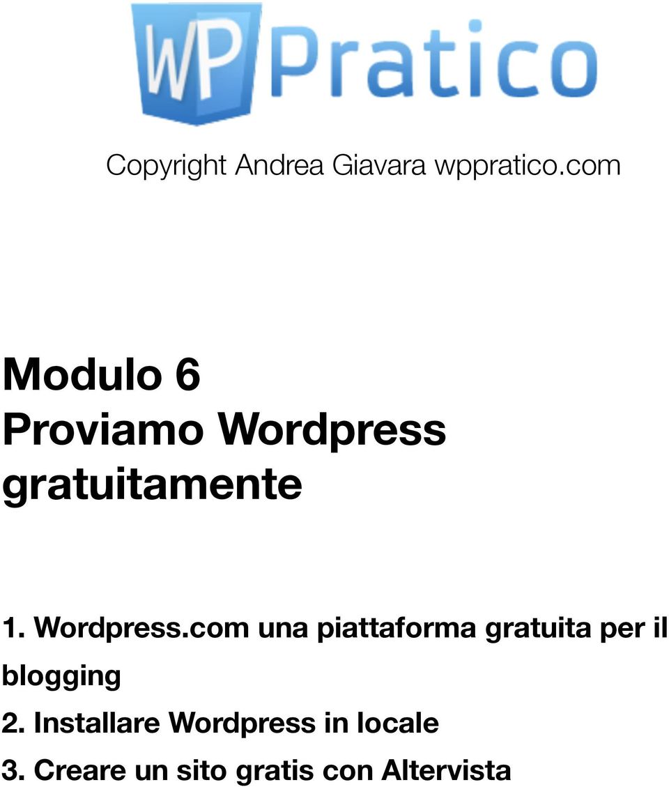 Wordpress.