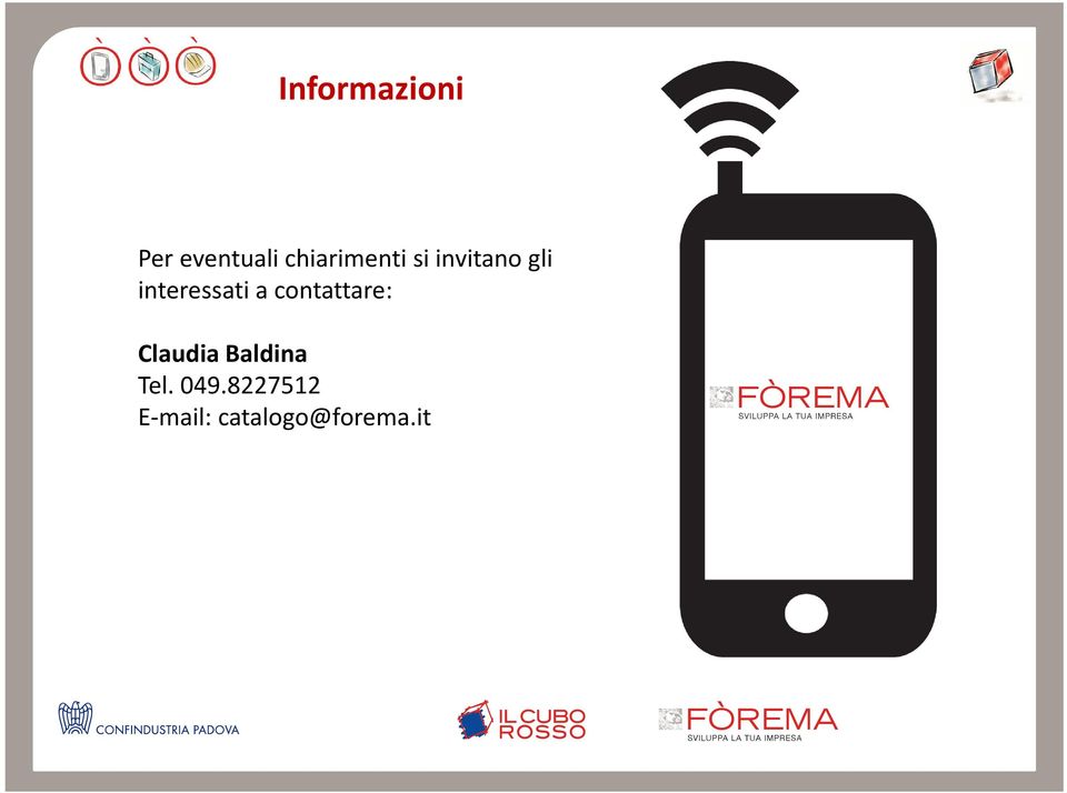 interessati a contattare: Claudia