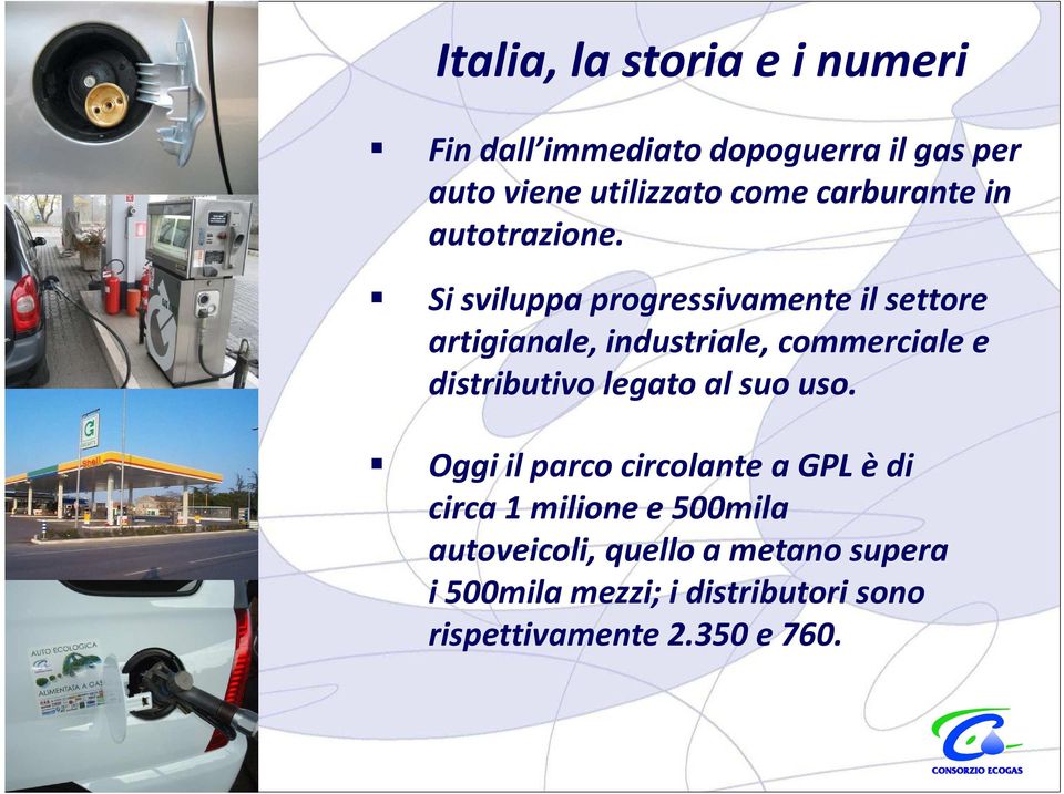 Si sviluppa progressivamente il settore artigianale, industriale, commerciale e distributivo legato