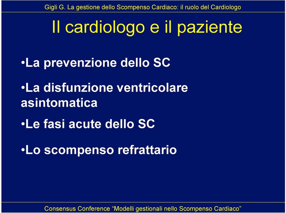 disfunzione ventricolare