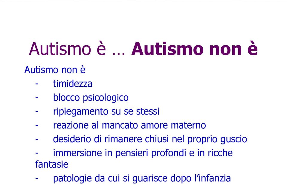 desiderio di rimanere chiusi nel proprio guscio - immersione in