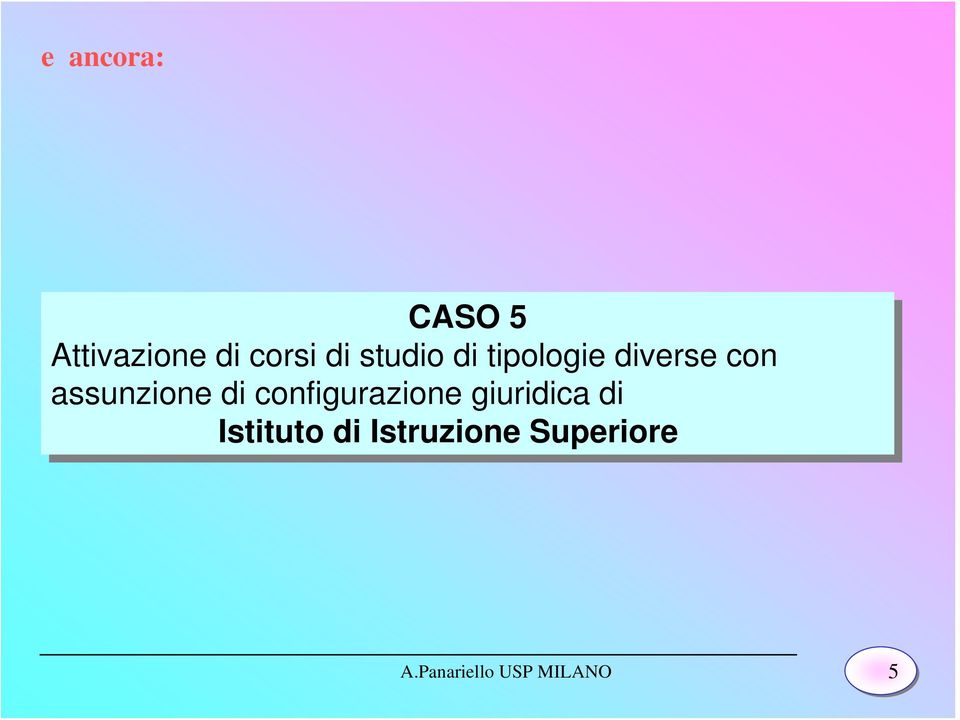 di di configurazione giuridica di di Istituto