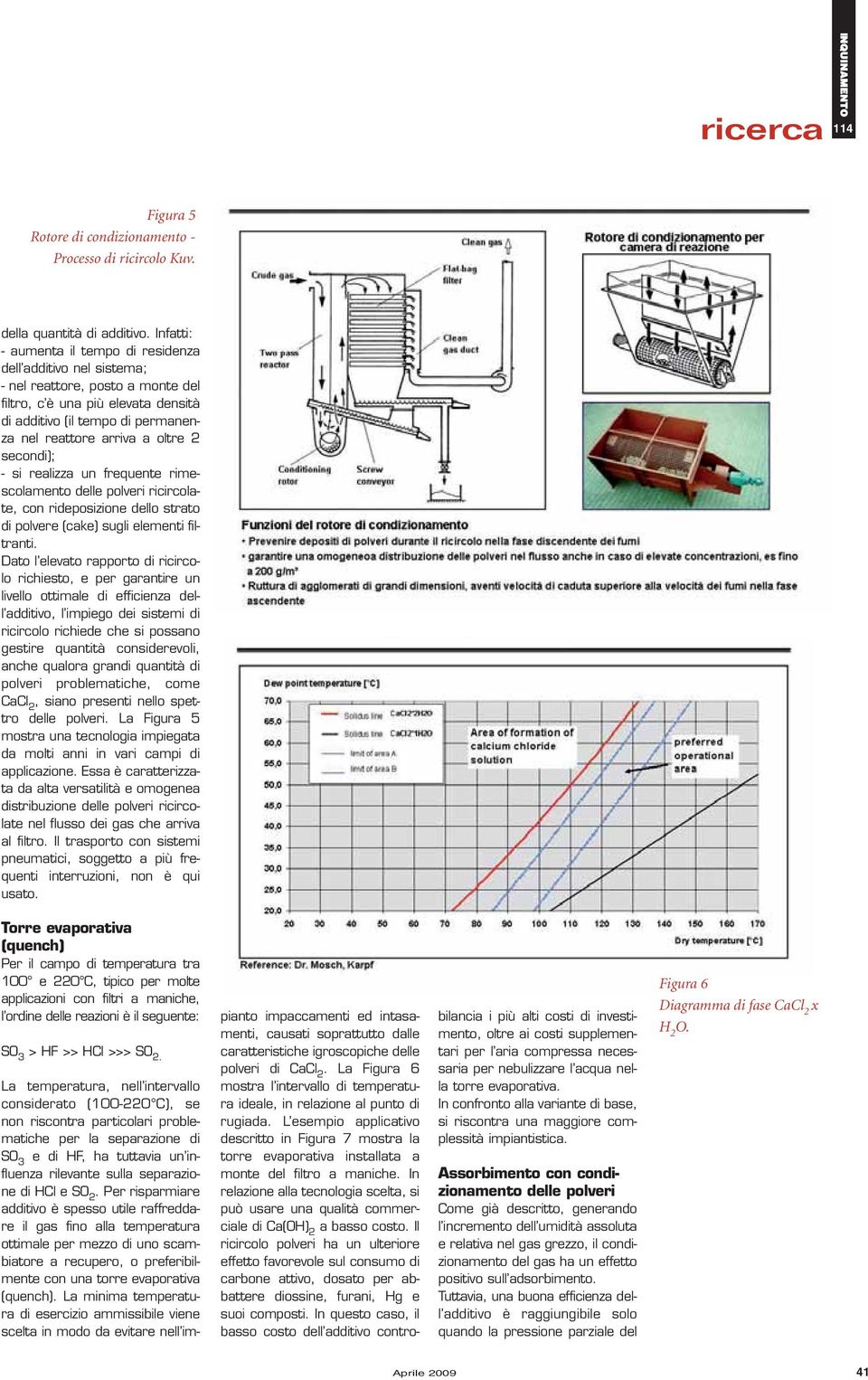 oltre 2 secondi); - si realizza un frequente rimescolamento delle polveri ricircolate, con rideposizione dello strato di polvere (cake) sugli elementi filtranti.