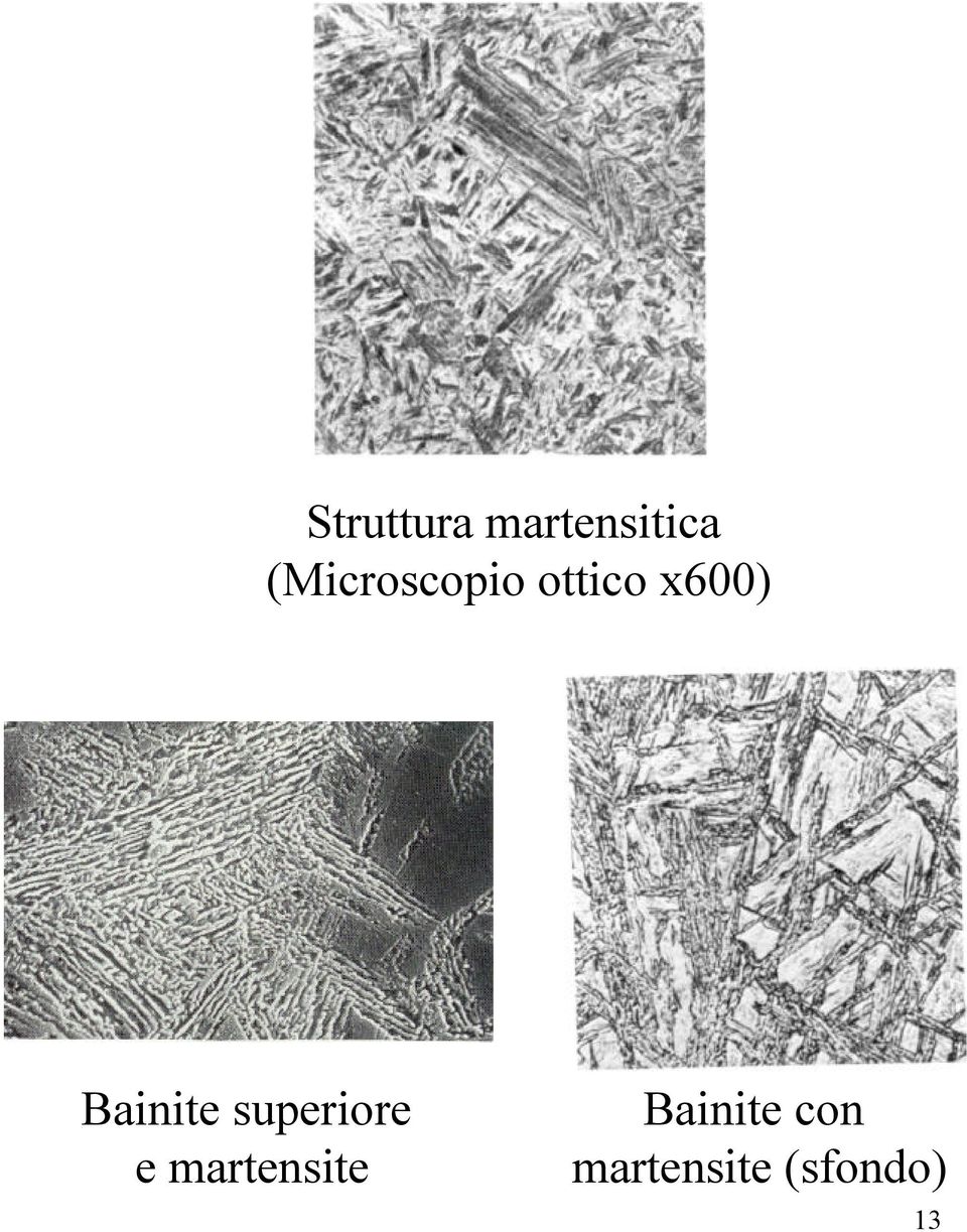 Bainite superiore e