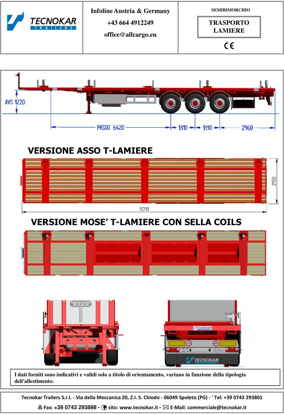 T-LAMIERE VERSIONE