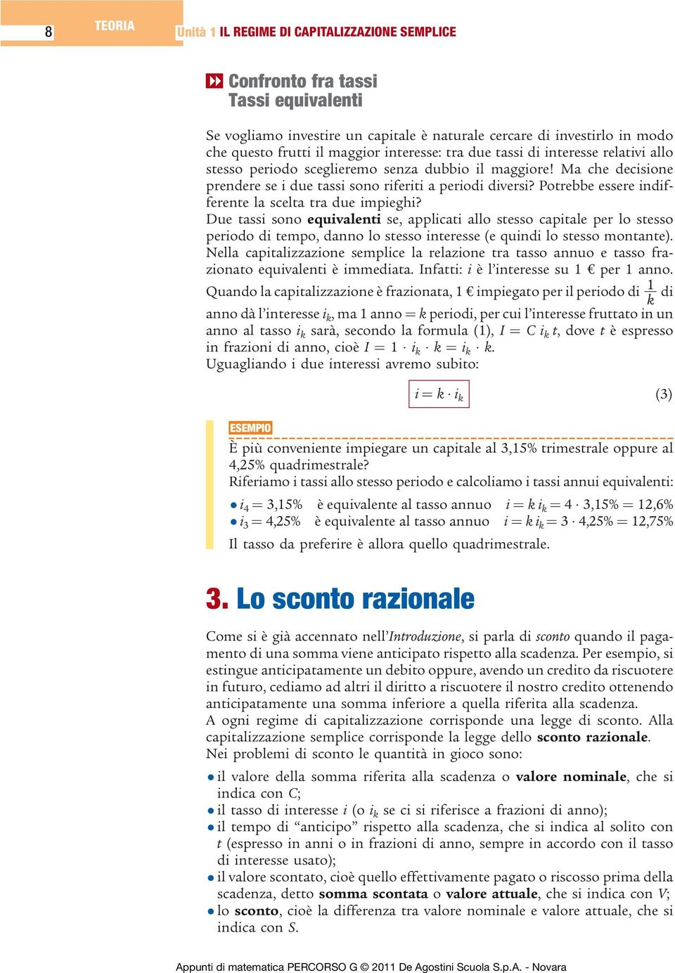 Potrebbe essere indifferente la scelta tra due impieghi?