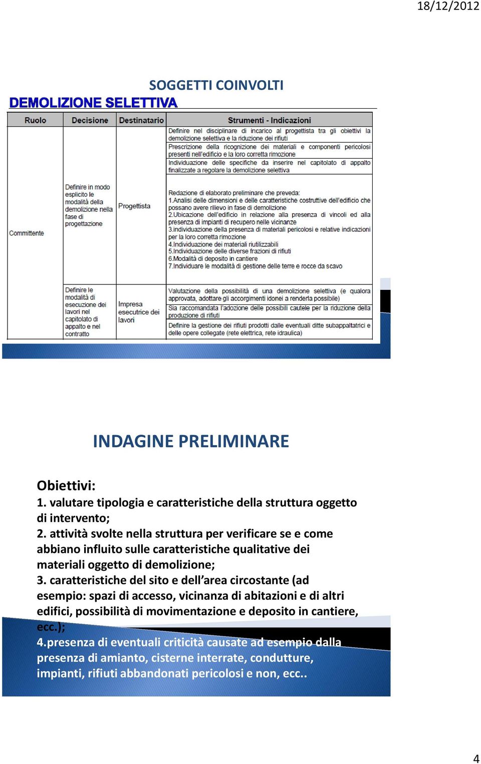 caratteristiche del sito e dell area circostante (ad esempio: spazi di accesso, vicinanza di abitazioni e di altri edifici, possibilità di movimentazione e