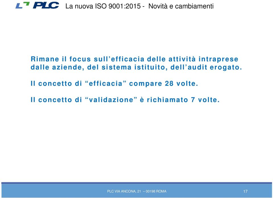 dell audit erogato.