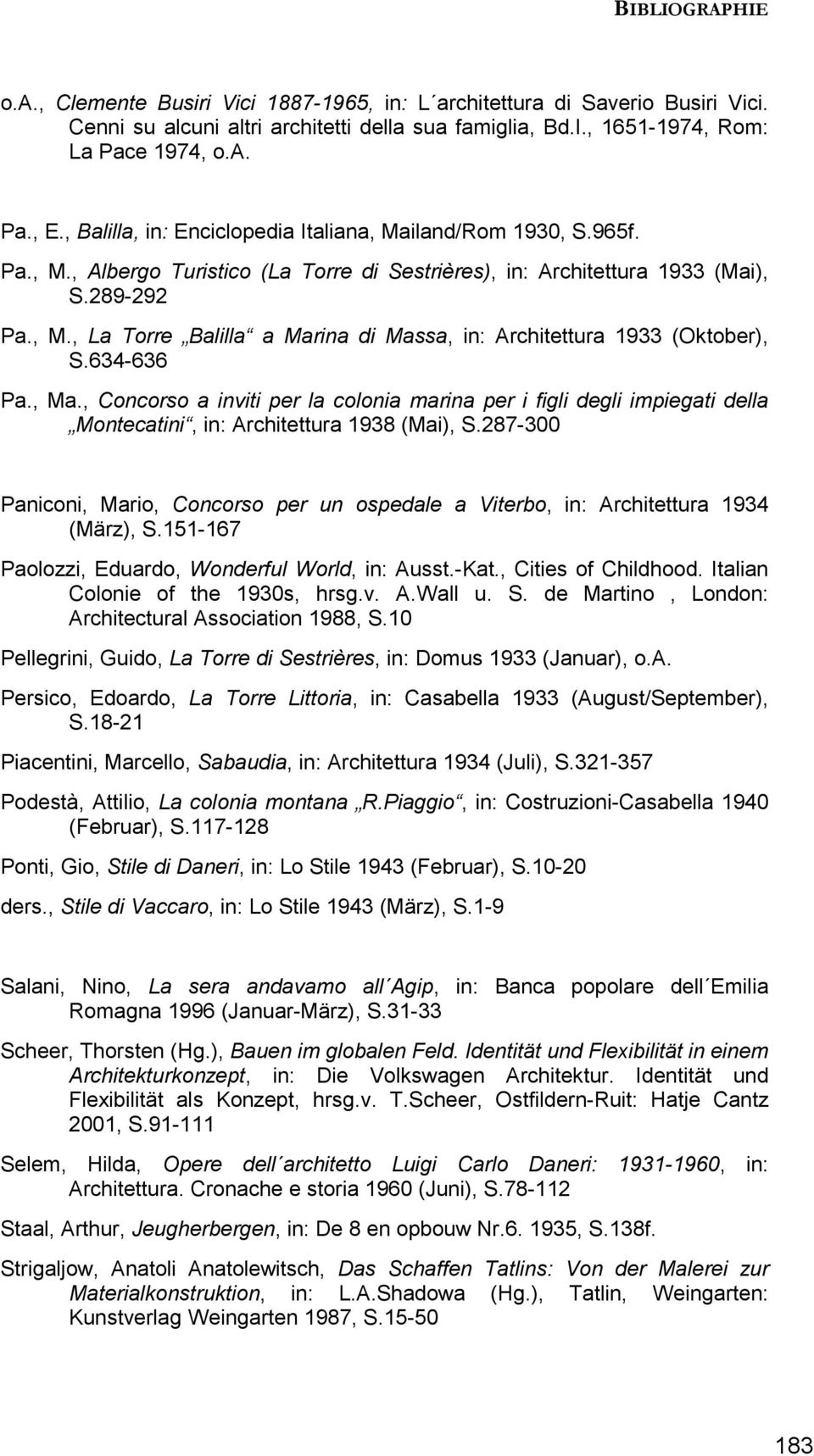 634-636 Pa., Ma., Concorso a inviti per la colonia marina per i figli degli impiegati della Montecatini, in: Architettura 1938 (Mai), S.