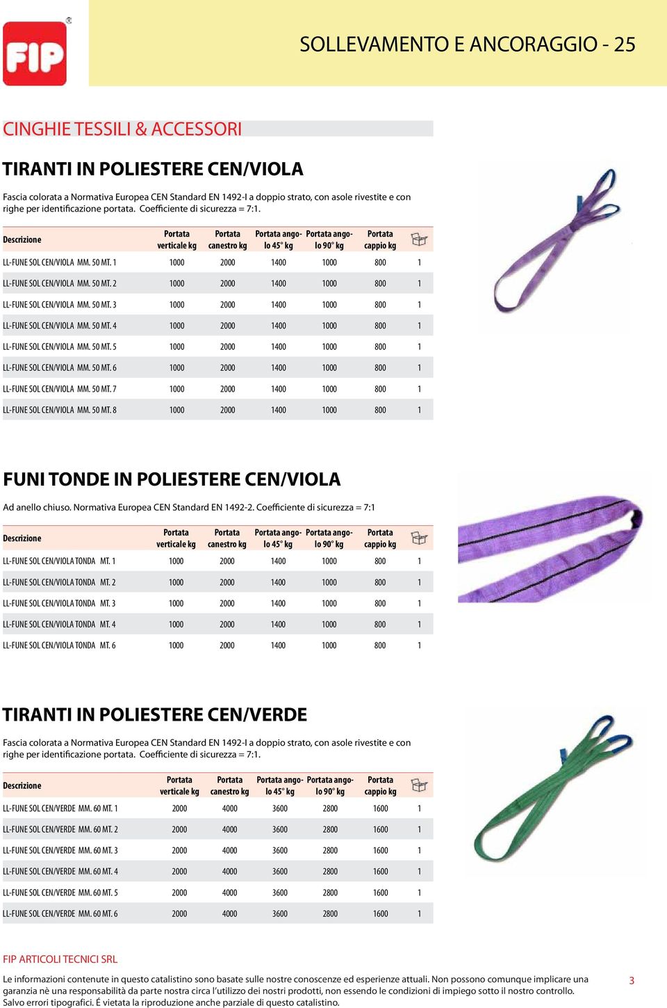 50 MT. 3 1000 2000 1400 1000 800 1 LL-FUNE SOL CEN/VIOLA MM. 50 MT. 4 1000 2000 1400 1000 800 1 LL-FUNE SOL CEN/VIOLA MM. 50 MT. 5 1000 2000 1400 1000 800 1 LL-FUNE SOL CEN/VIOLA MM. 50 MT. 6 1000 2000 1400 1000 800 1 LL-FUNE SOL CEN/VIOLA MM.