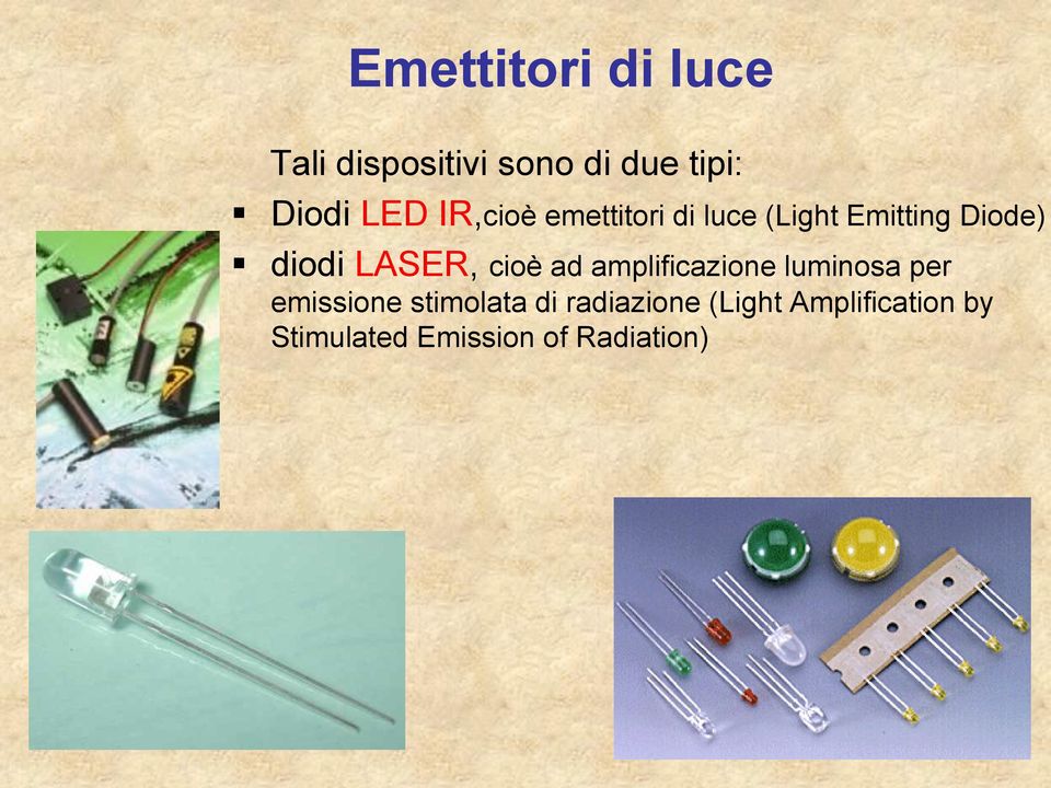 cioè ad amplificazione luminosa per emissione stimolata di