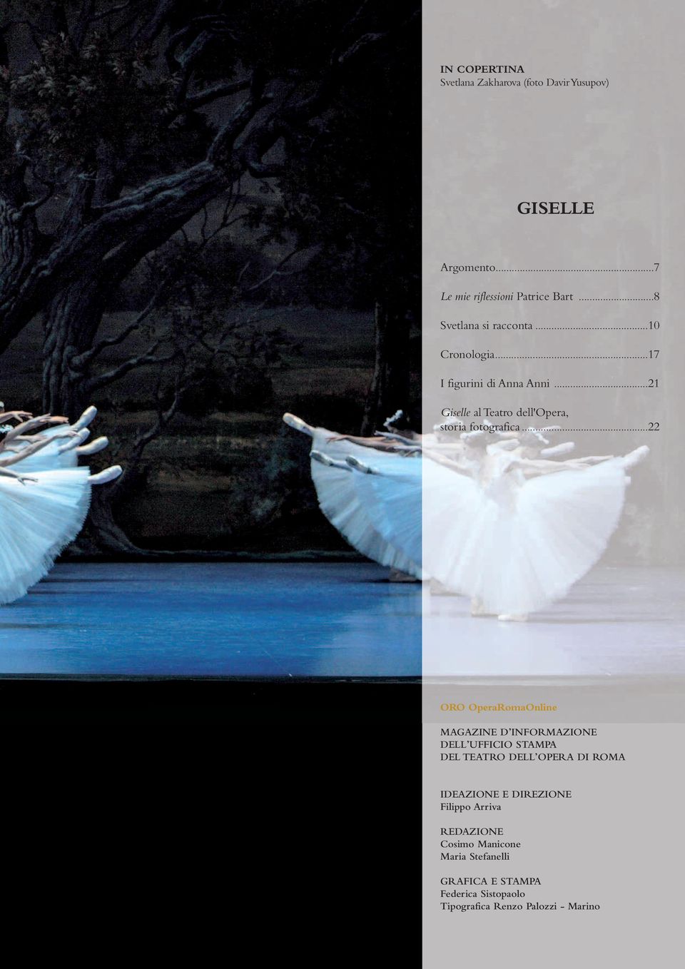 ..21 Giselle al Teatro dell'opera, storia fotografica.