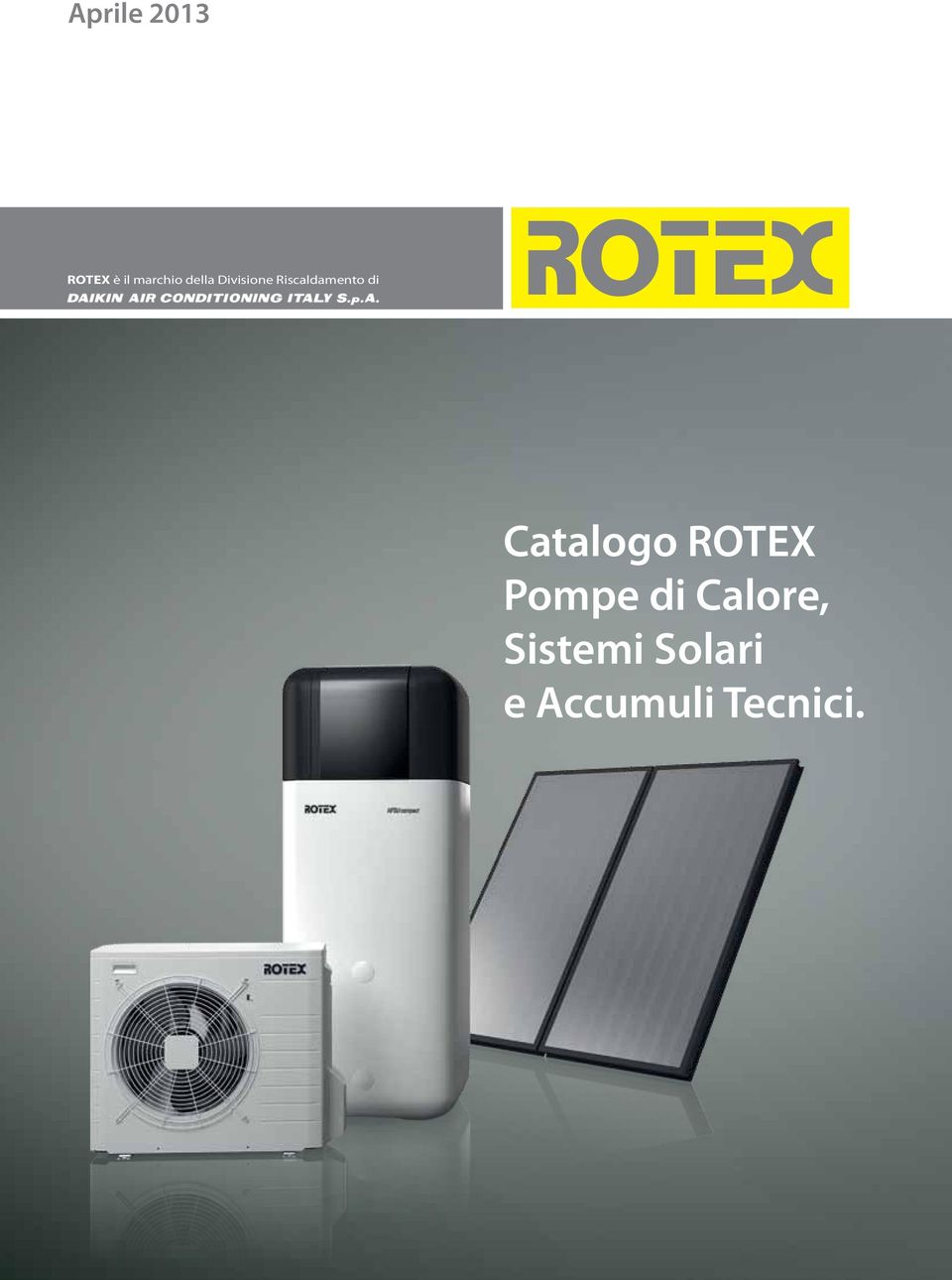 Catalogo ROTEX Pompe di Calore,