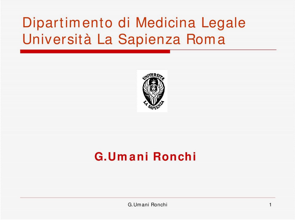 Università La Sapienza