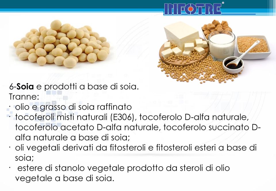 naturale, tocoferolo acetato D-alfa naturale, tocoferolo succinato Dalfa naturale a base di