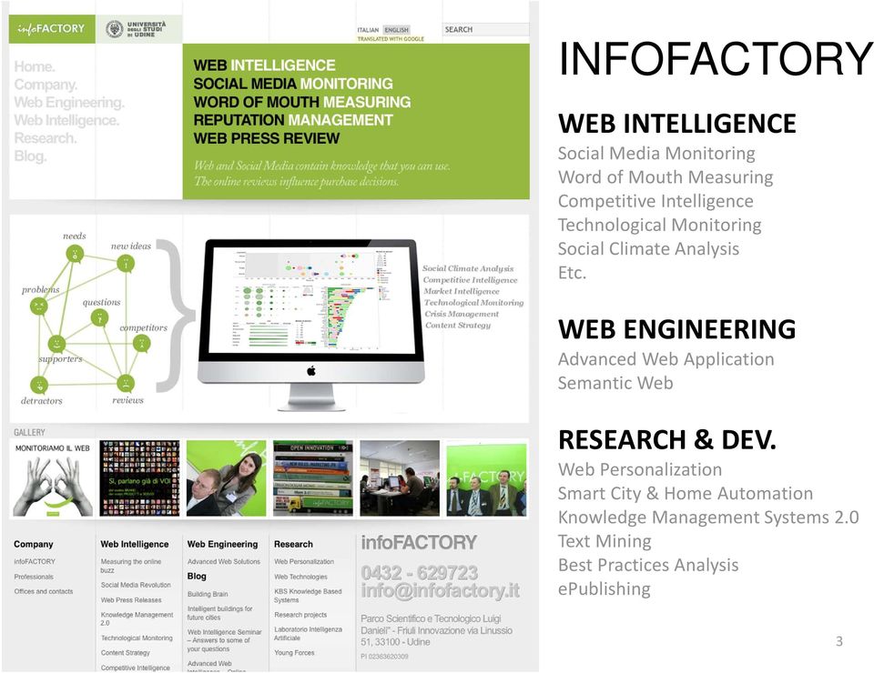 WEB ENGINEERING Advanced Web Application Semantic Web RESEARCH & DEV.