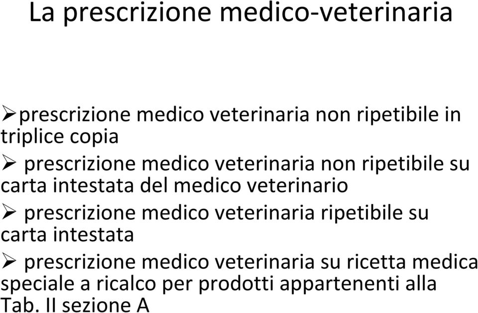 veterinario prescrizione medico veterinaria ripetibile su carta intestata prescrizione