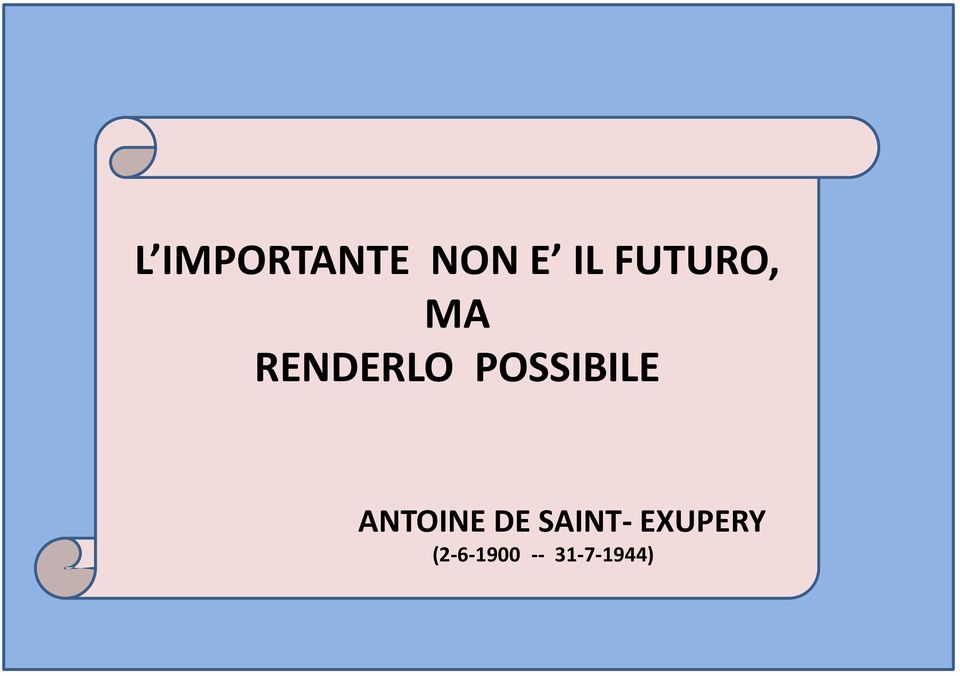 POSSIBILE ANTOINE DE