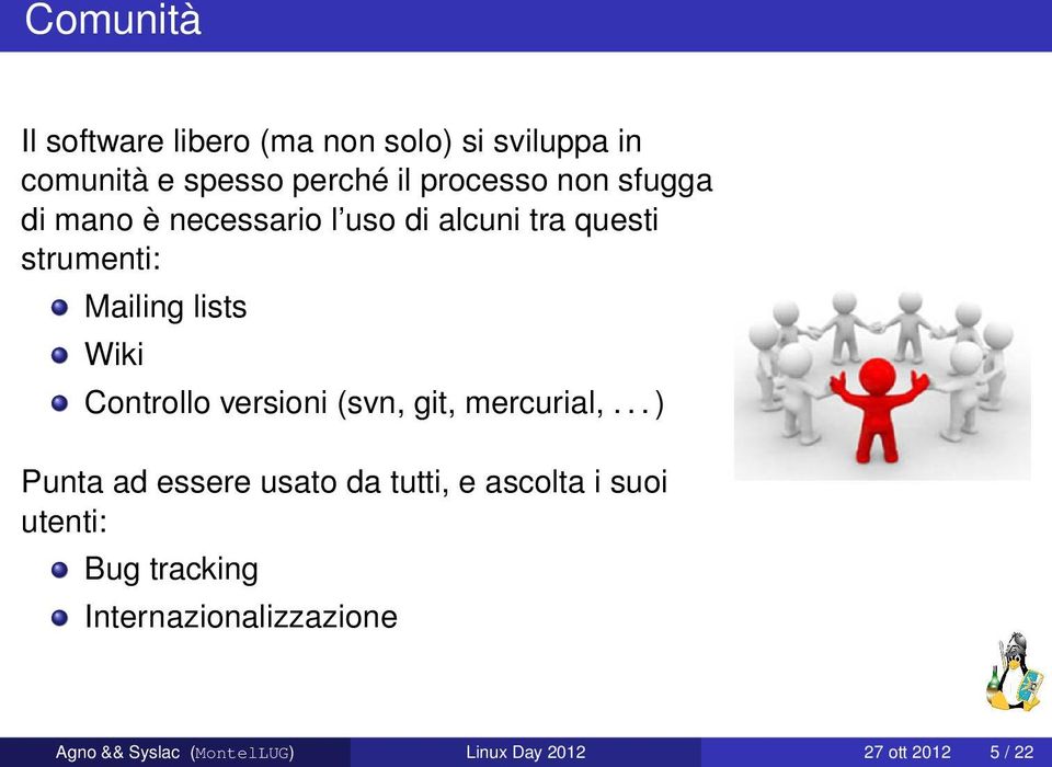 Controllo versioni (svn, git, mercurial,.