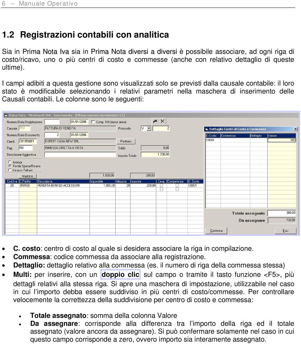 relativo dettaglio di queste ultime).