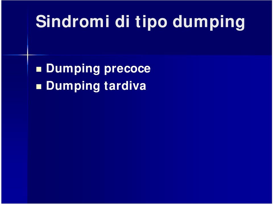 Dumping