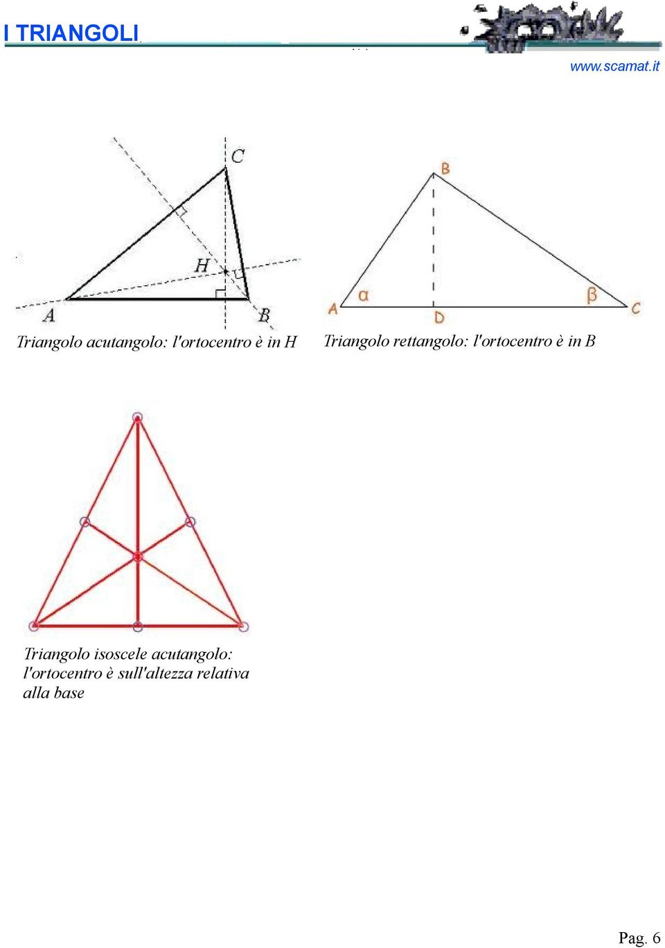 Triangolo isoscele acutangolo: