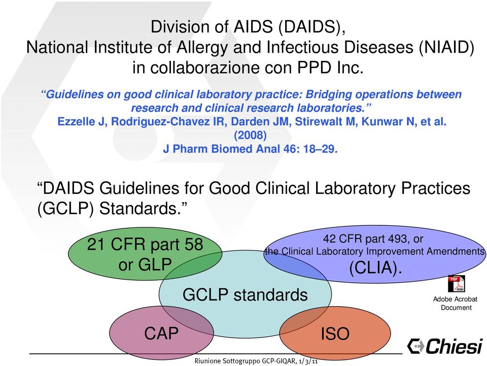 Ezzelle J, Rodriguez-Chavez IR, Darden JM, Stirewalt M, Kunwar N, et al. (2008) J Pharm Biomed Anal 46: 18 29.