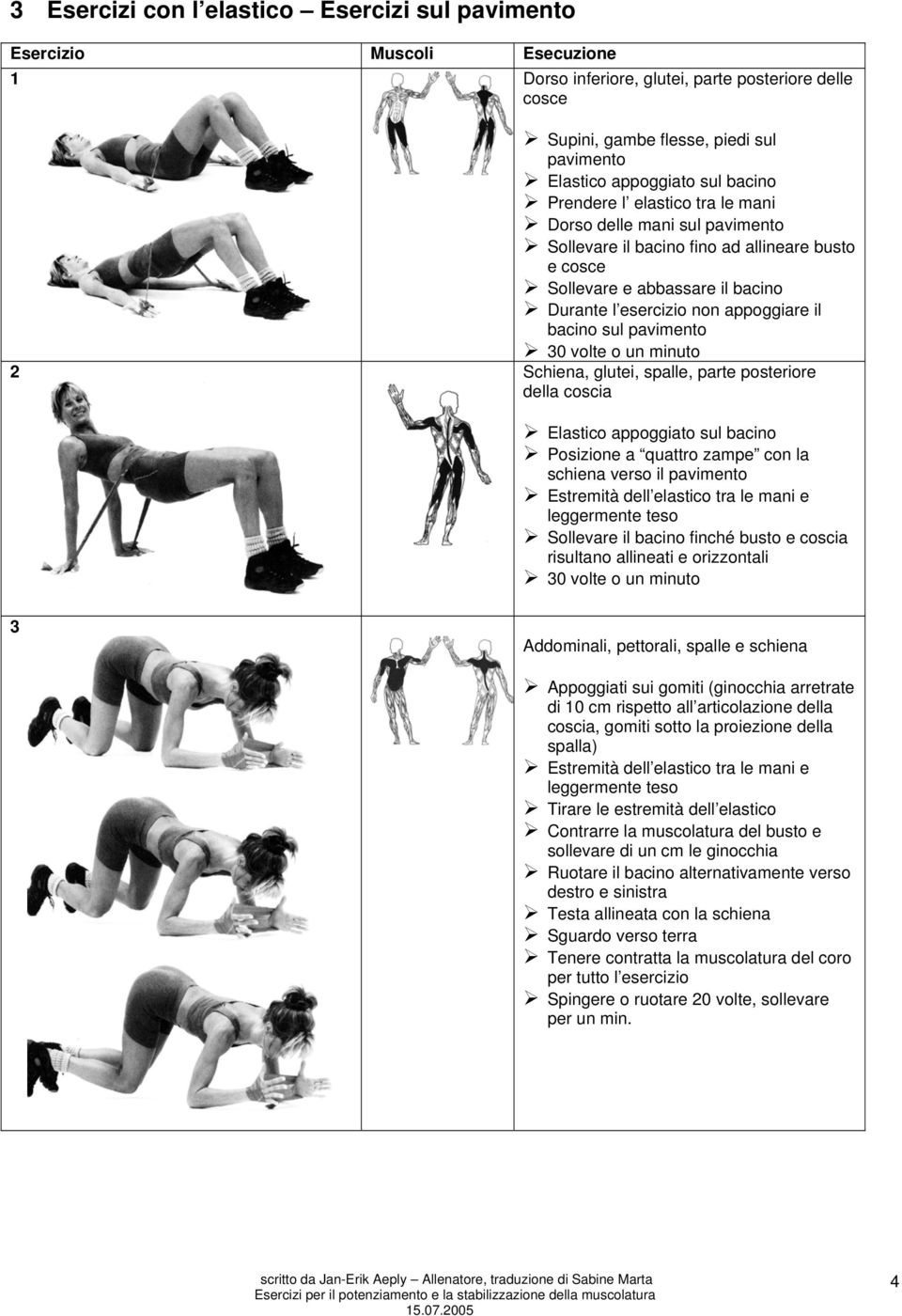 Esercizi Per Il Potenziamento E La Stabilizzazione Della Muscolatura Pdf Free Download