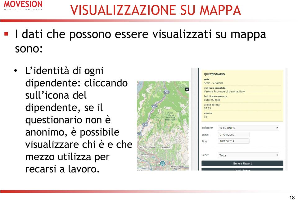 icona del dipendente, se il questionario non è anonimo, è