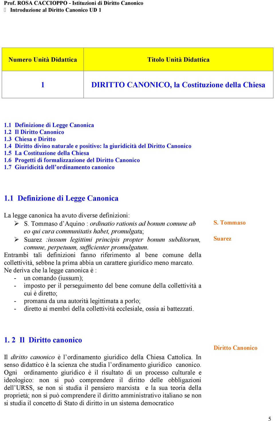 7 Giuridicità dell ordinamento canonico 1.1 Definizione di Legge Canonica La legge canonica ha avuto diverse definizioni: S.