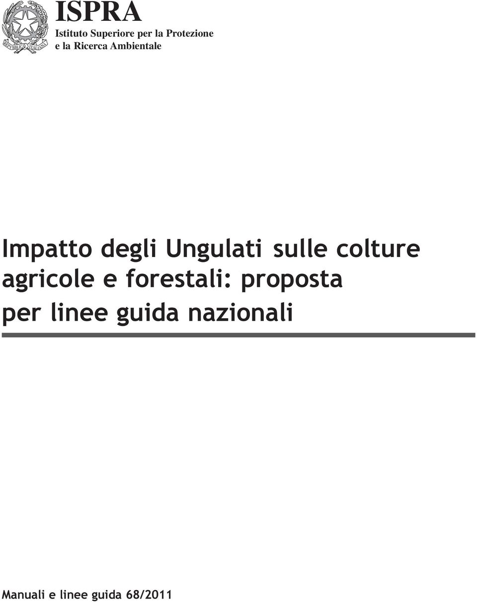 colture agricole e forestali: proposta per