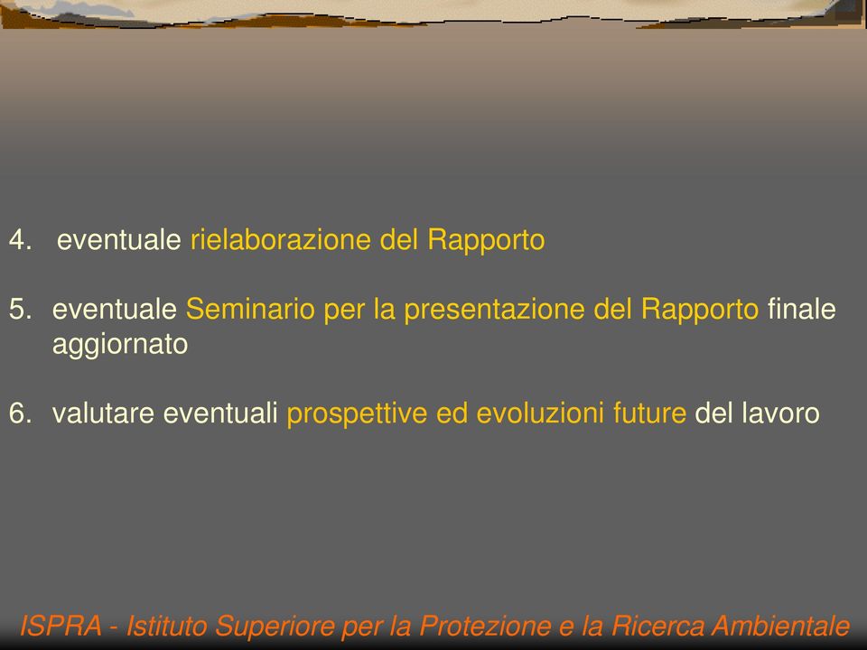 Rapporto finale aggiornato 6.